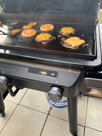 buzzfeed editor's dad's grill cooking smash burgers