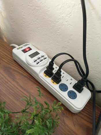 A reviewer's power strip