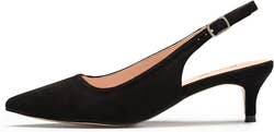 the heel in black