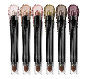 the shimmer sticks in six different shades