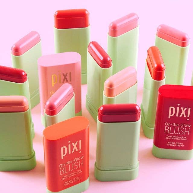 the tubes of pixi on the go blush