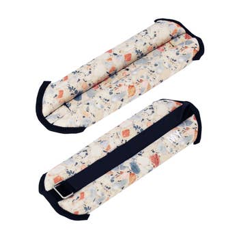 terrazzo print ankle weights