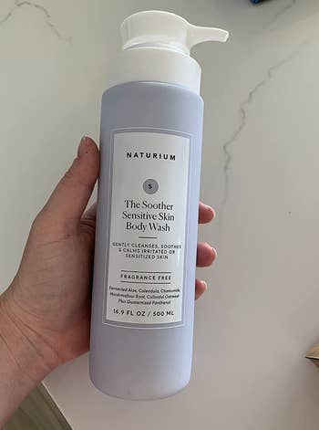 the soother sensitive skin body wash