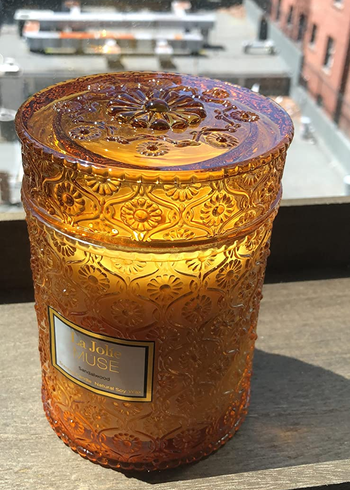 Reviewer image of product with cap on jar