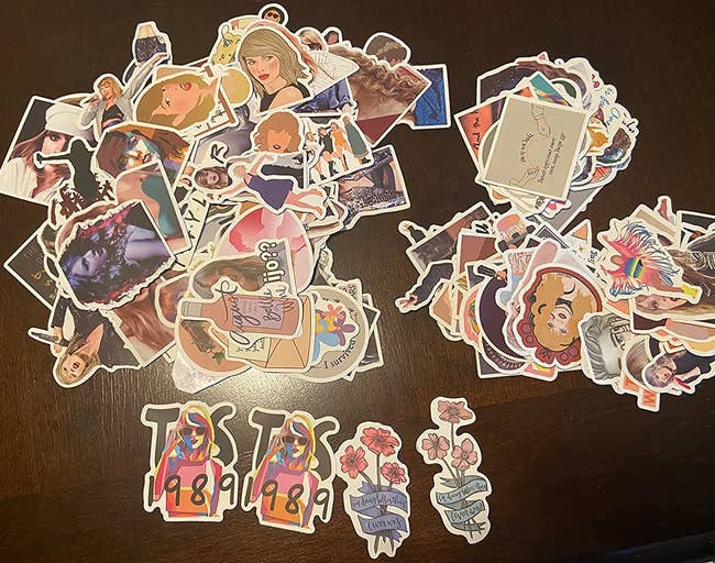 Reviewer image of the sticker set