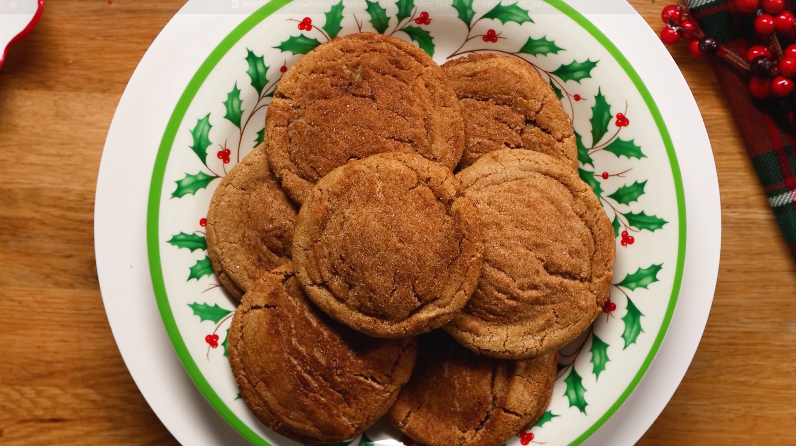 Chai Snickerdoodle Cookies