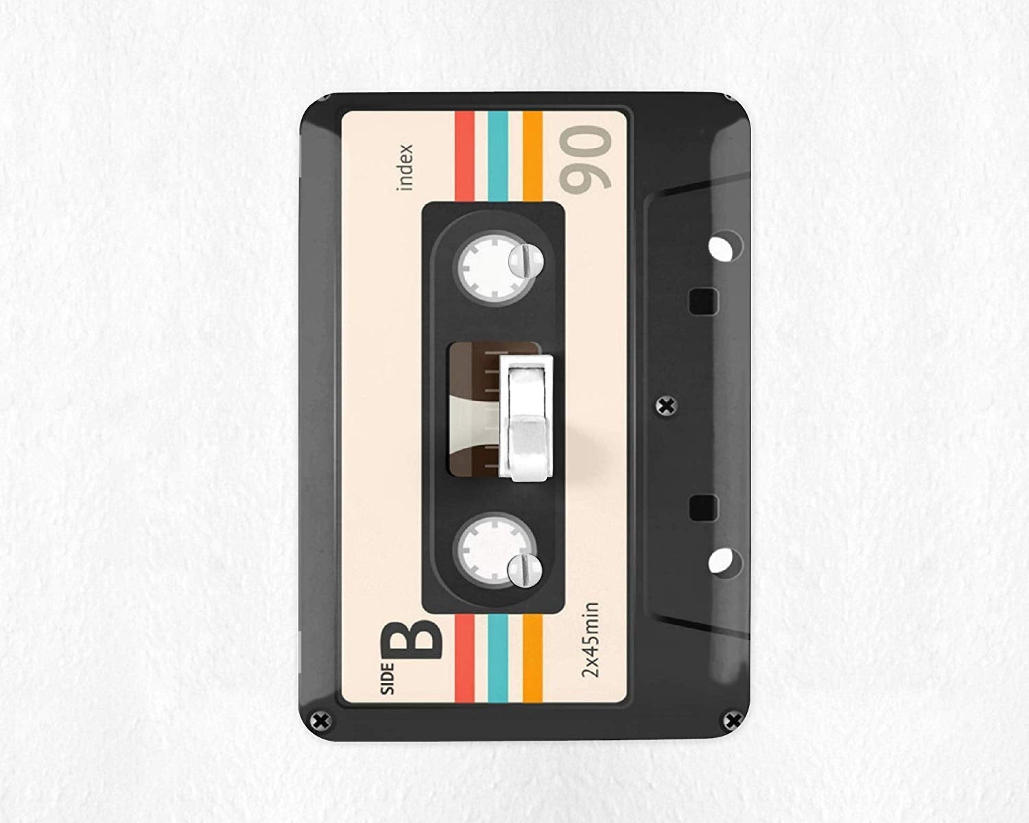 outlet cover that looks like a cassette tape
