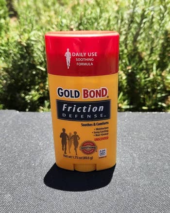 Gold Bond Friction Defense instrumentality