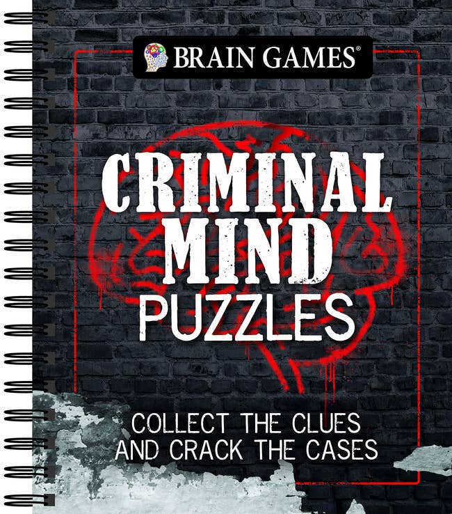 the cover of the criminal mind puzzle book