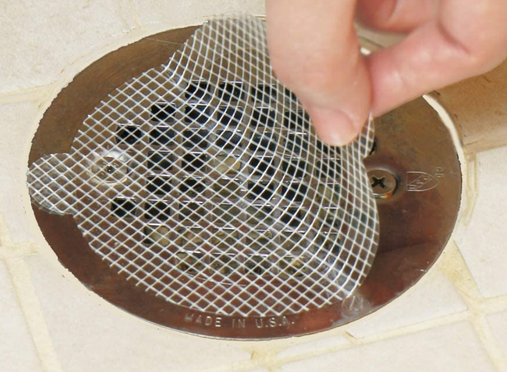 Instagrammer Uses Shower Drain Hair to Make Art