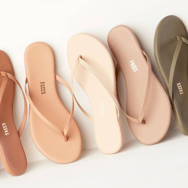 the shades of nude sandals 