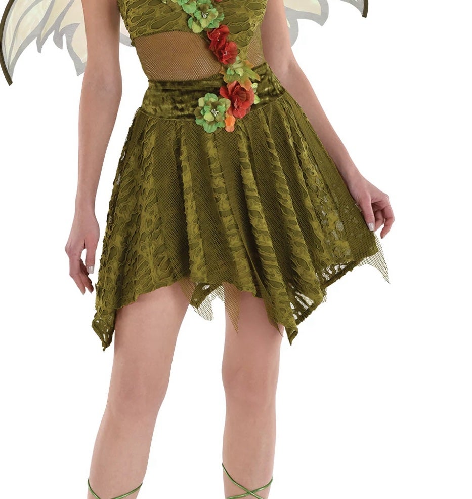 A moss-like woodland fairy skirt 
