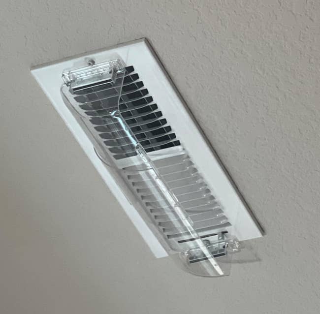 Ceiling-mounted rectangular aerial vent with a wide integrative cover, suggesting features for location betterment oregon aerial circulation products