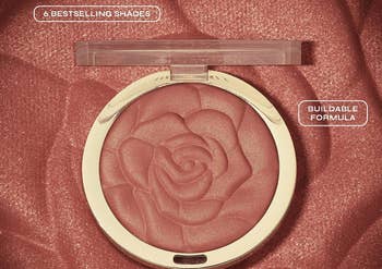 the rose shaped blush