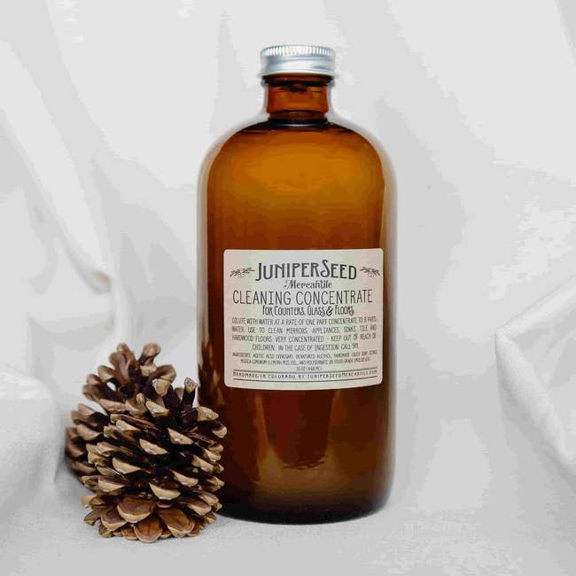 Bottle of Juniper Seed Cleansing Concentrate d