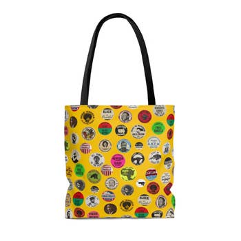 Tote in yellow