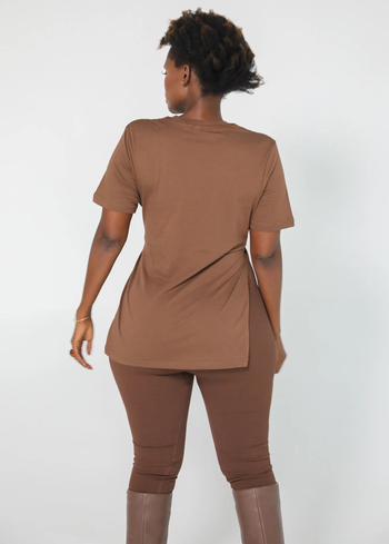 the long back view of the tee