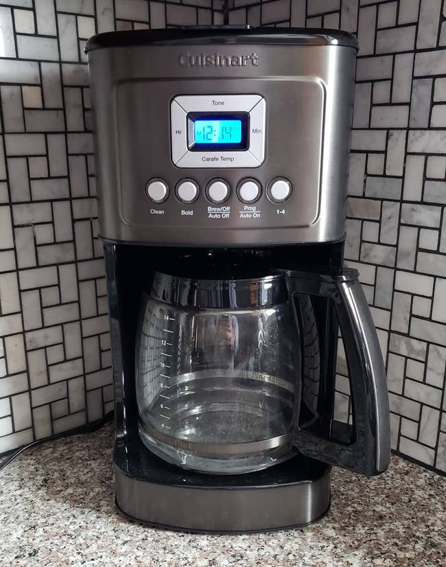reviewer image of the programmable coffeemaker
