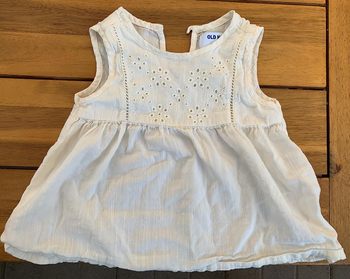 dress with the stains all out 