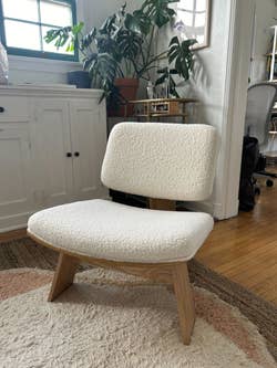 the chair in the editor's living room