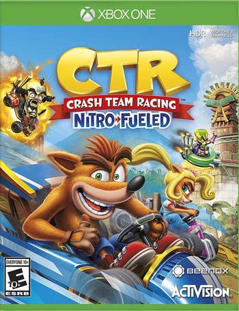 The Crash racing game 