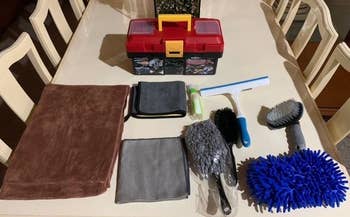 Reviewer image of the kit's contents