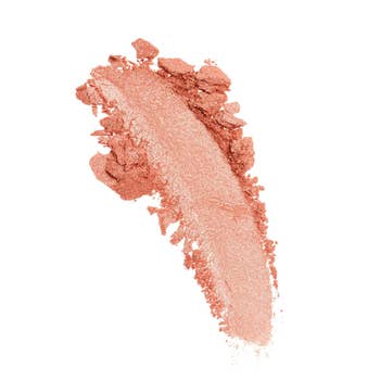 a swatch of the blush on white