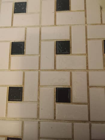 dirty grout lines