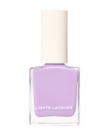 the lavender nail polish