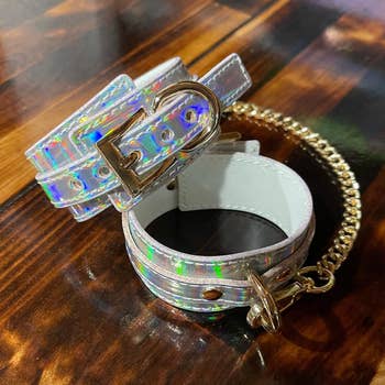 Pair of holographic cuffs