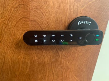 A reviewer's handle showing the numbers and fingerprint