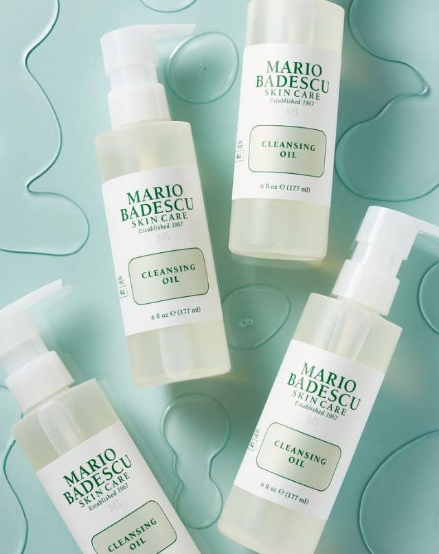 bottles of mario badescu cleansing oil