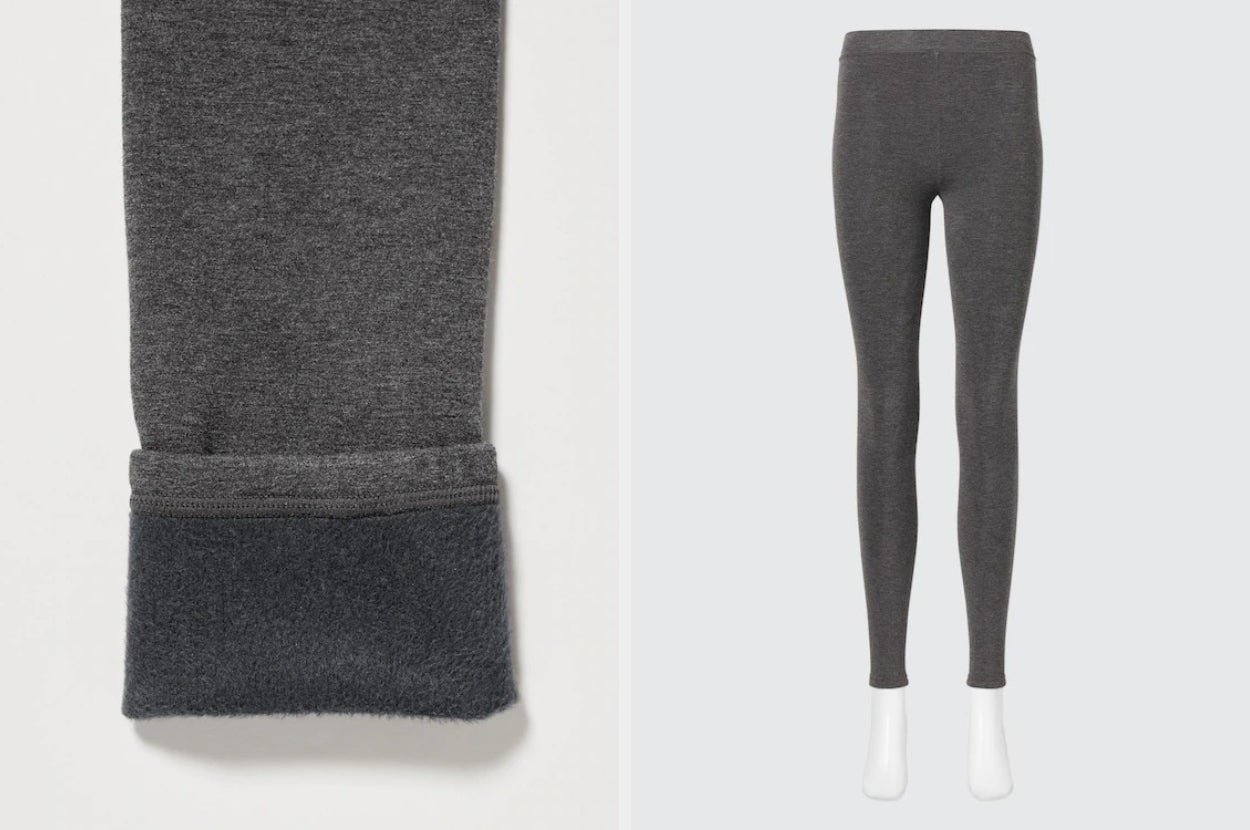 HEATTECH PILE LINED LEGGINGS (EXTRA WARM)