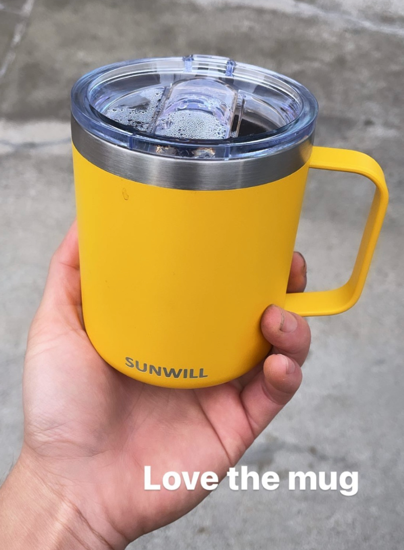 22oz Saturdays in Knoxville Travel Coffee Mug w/ Handle main image 0