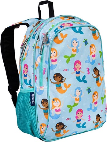 The backpack in mermaid print