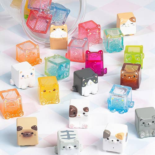 Cute, small cat figurines