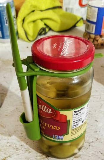 the fork attached around a jar