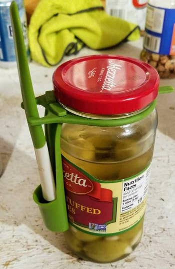 the fork attached around a jar