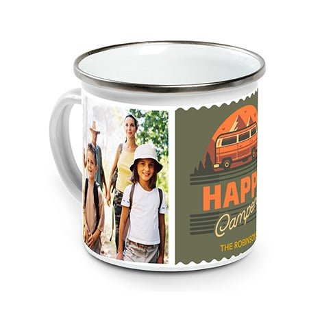 Ceramic Happy Camper mug