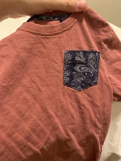 after of the same shirt looking stain-free