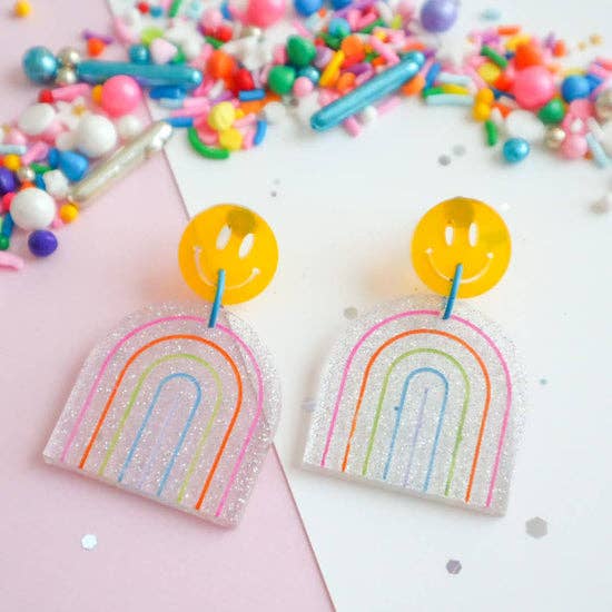 rainbow earrings 