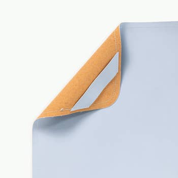 product image showing suede backing