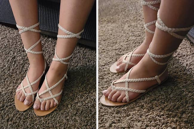 Most comfortable gladiator sandals deals