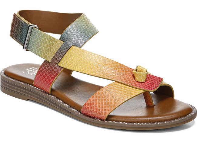 the colorful sandal