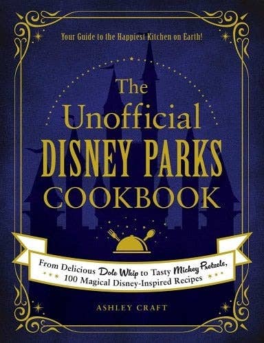 cover of unofficial disney parks cookbook