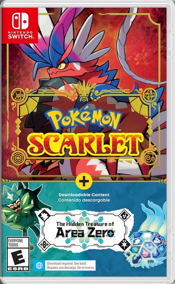 the cover of the pokemon scarlet / violet bundle