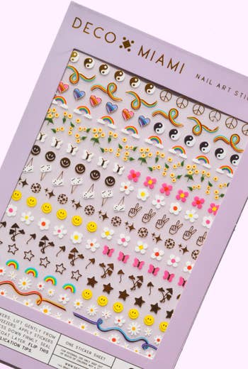 pack of groovy nail stickers