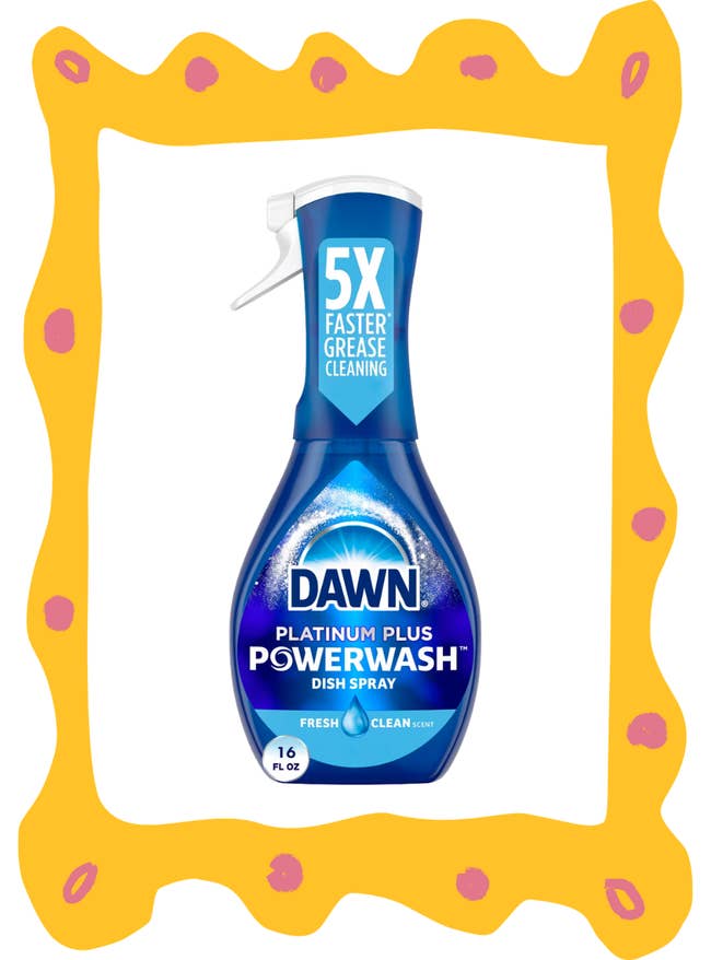 Dawn Platinum Powerwash Dish Spray bottle with
