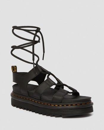 the black gladiator sandal