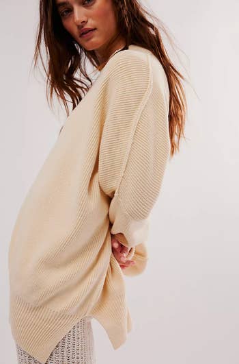 model in cream version